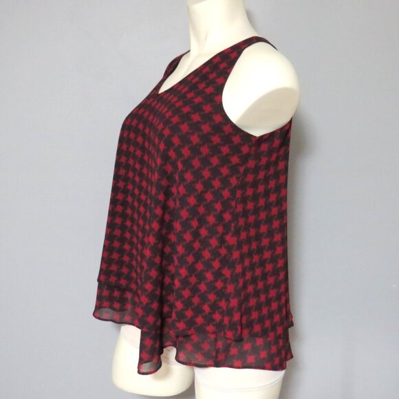Lane Bryant Layered Chiffon Sleeveless Top – Size 14 NWT - Picture 3 of 9
